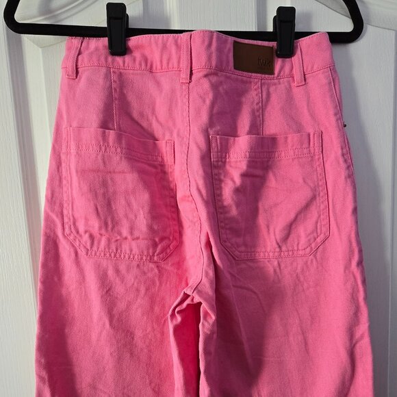 Simons twik pink folk fit straight leg denim - Picture 4 of 6